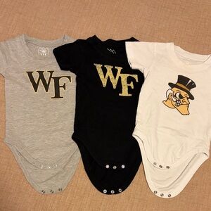 Wake Forest Onesie Set
